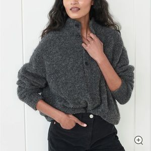 Jenni Kayne Sweater / Boucle Button Pullover